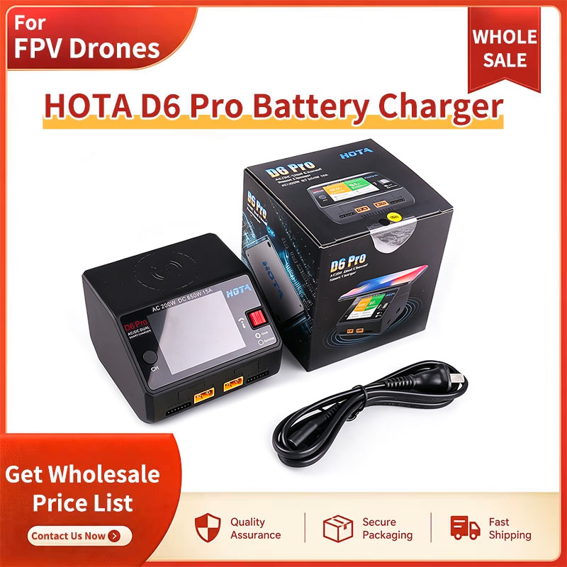 Hota D6 Pro Dual Lipo Charger - SNQP HOTA D6 Pro pil şarj
