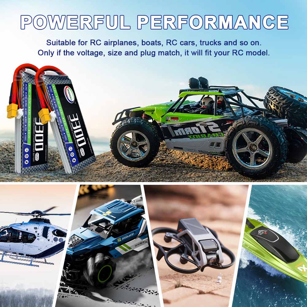 RC Lipo pil 2S 3S 4S 5S 6S 220 - 6S Lipo Battery 22.2V 5000Mah incelemesi ve fiyatı