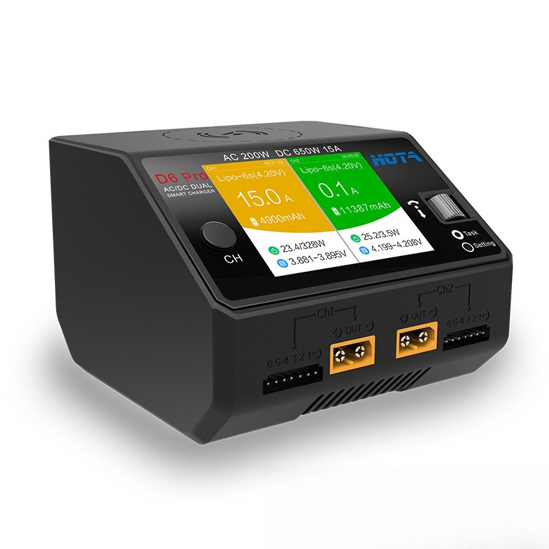 HOTA D6 Pro 650W 200W Çift Güç - Hota D6 Pro Dual Lipo Charger incelemesi ve fiyatı