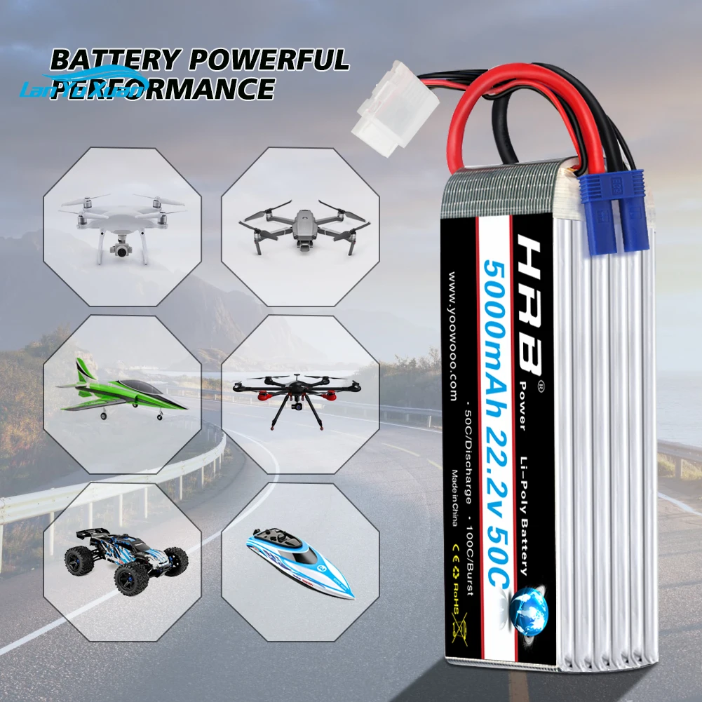 2 adet 6S Lipo Pil 22.2V 5000m - 6S Lipo Battery 22.2V 5000Mah incelemesi ve fiyatı