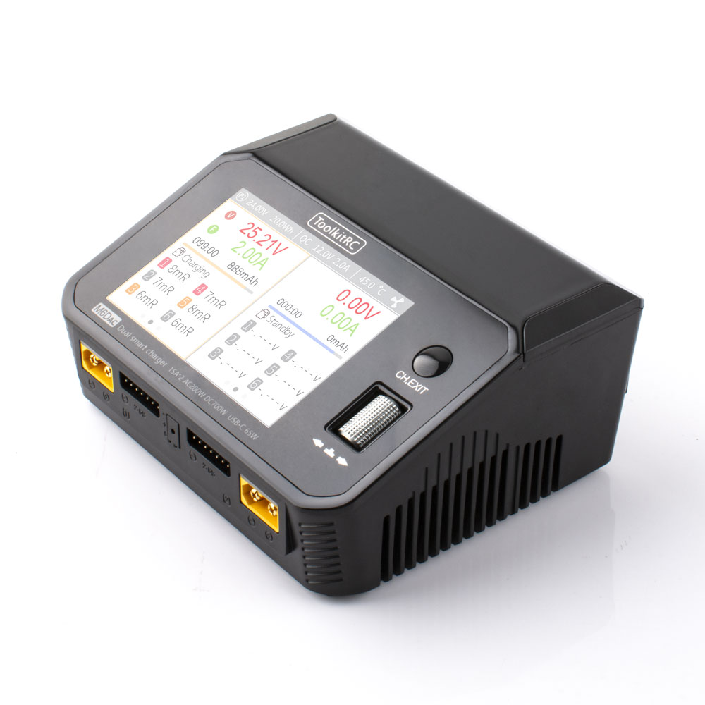 ToolkitRC M6DAC Çift Kanallı A - Toolkitrc M6Dac Smart Charger incelemesi ve fiyatı