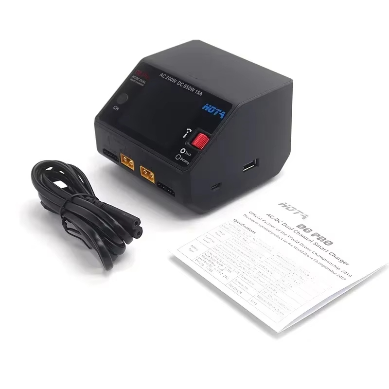 HOTA D6 Pro Çift Kanallı Şarj  - Hota D6 Pro Dual Lipo Charger incelemesi ve fiyatı