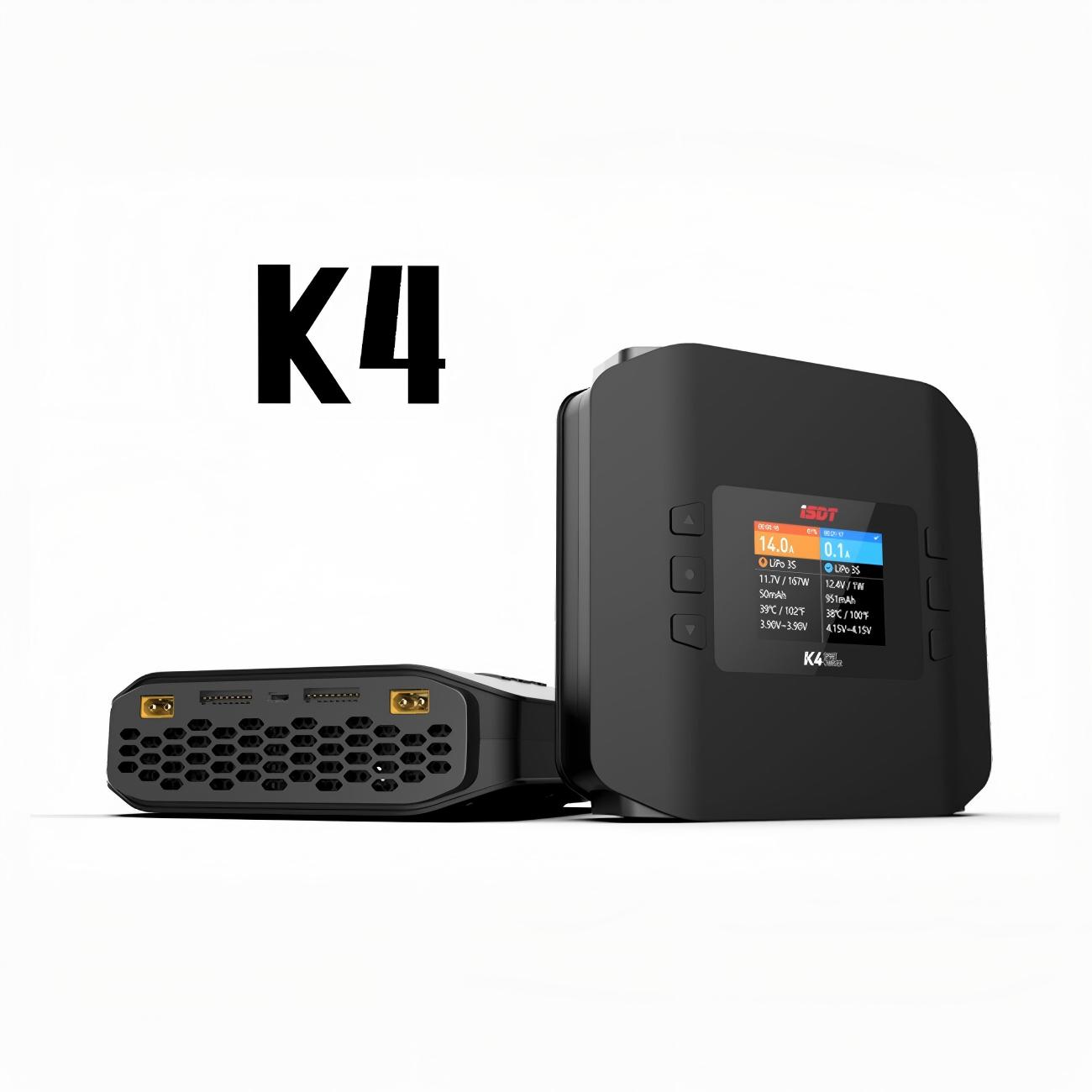 Orijinal ISDT K4 Çift Kanallı  - Isdt K4 Dual Lipo Charger incelemesi ve fiyatı
