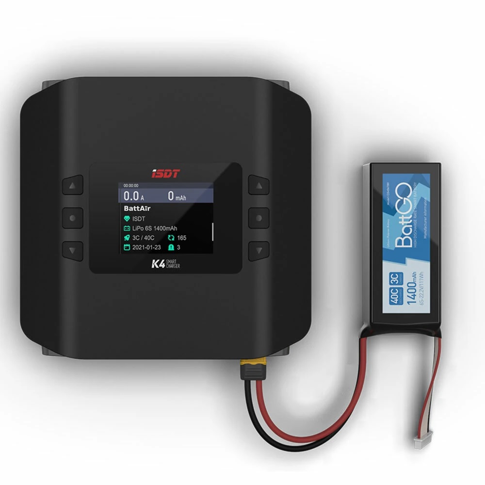 Orijinal ISDT K4 Çift Kanallı  - Isdt K4 Dual Lipo Charger incelemesi ve fiyatı
