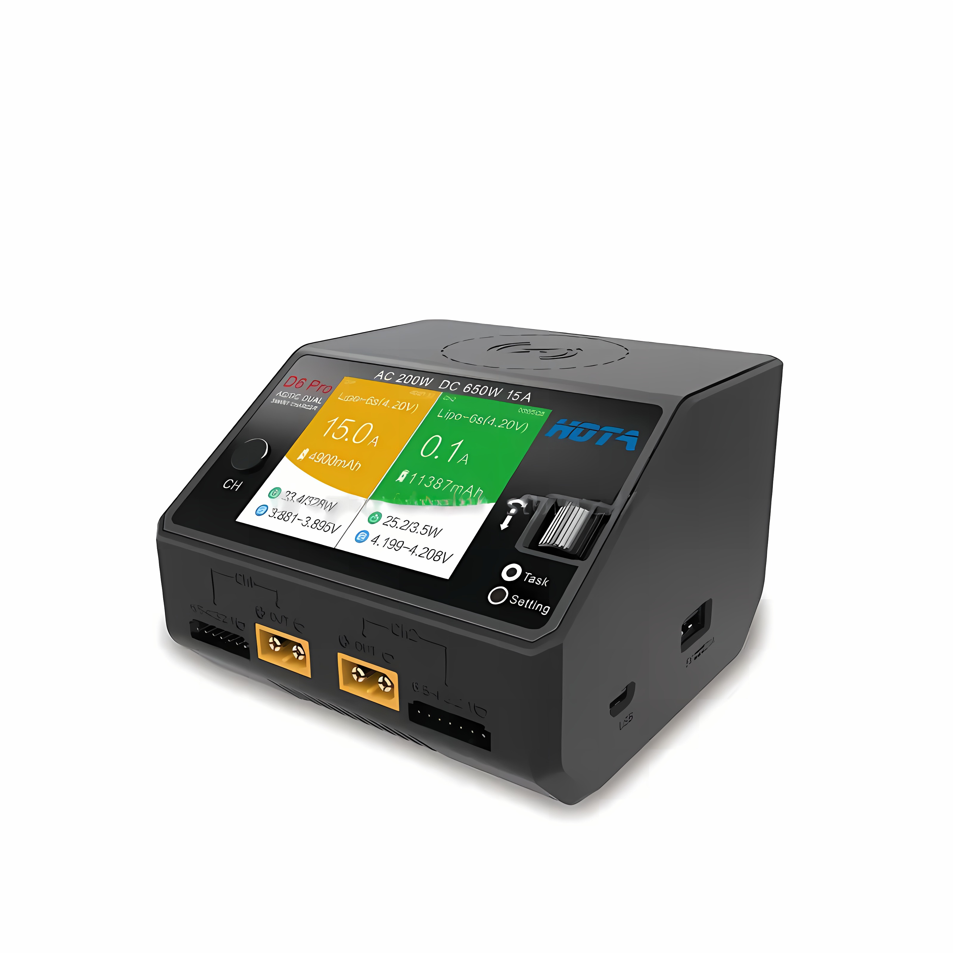 HOTA D6 Pro Akıllı Şarj Cihazı - Hota D6 Pro Dual Lipo Charger incelemesi ve fiyatı